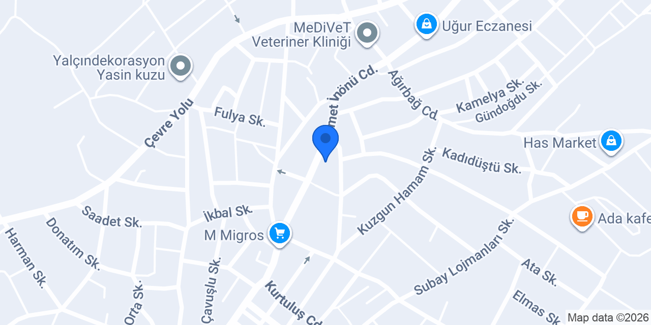 Derviş Usta Çiğköfte konumu