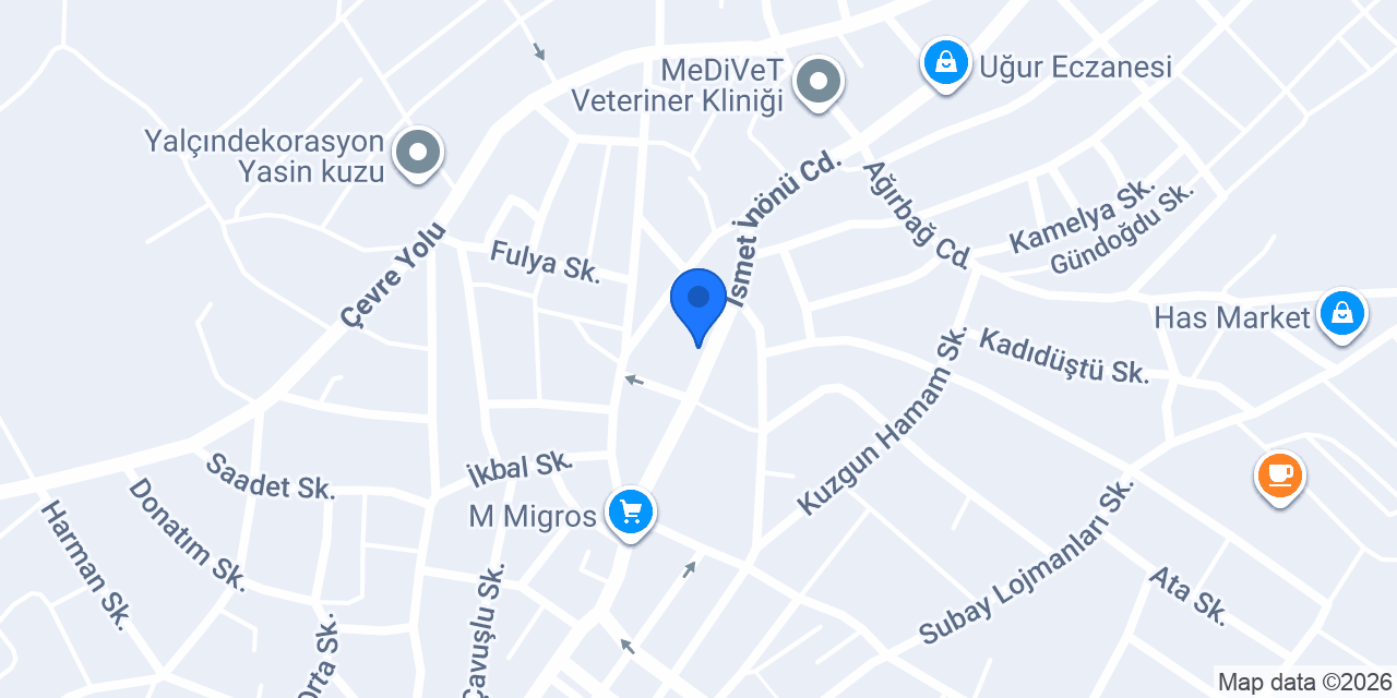 Mekan Candan Cafe konumu