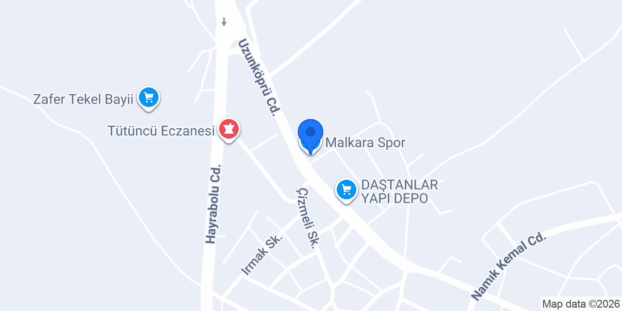 Malkara Spor konumu