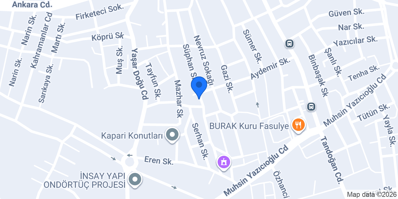Boyacı ustası konumu