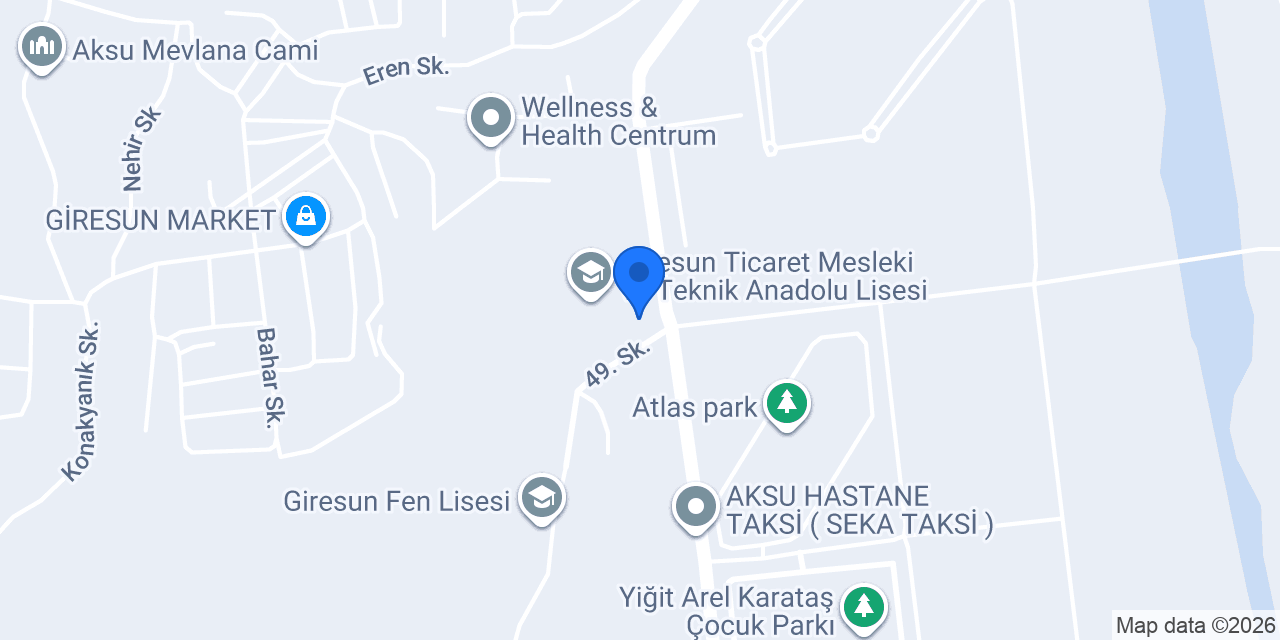 Çiğdem Büfeterya konumu