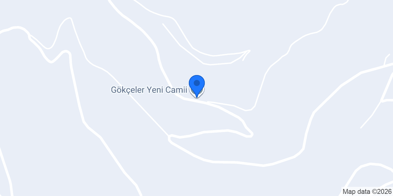 Gökçeler Yeni Camii konumu