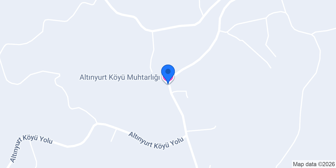 Altınyurt Köyü Muhtarlığı konumu