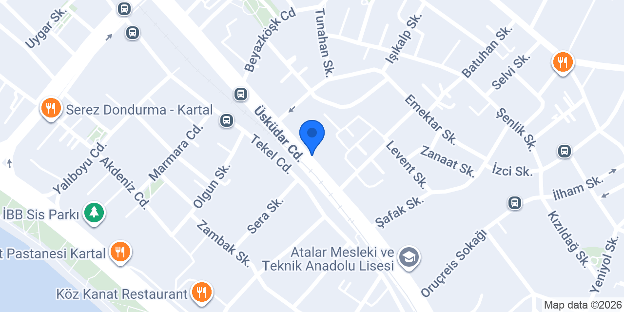 Dede optik konumu