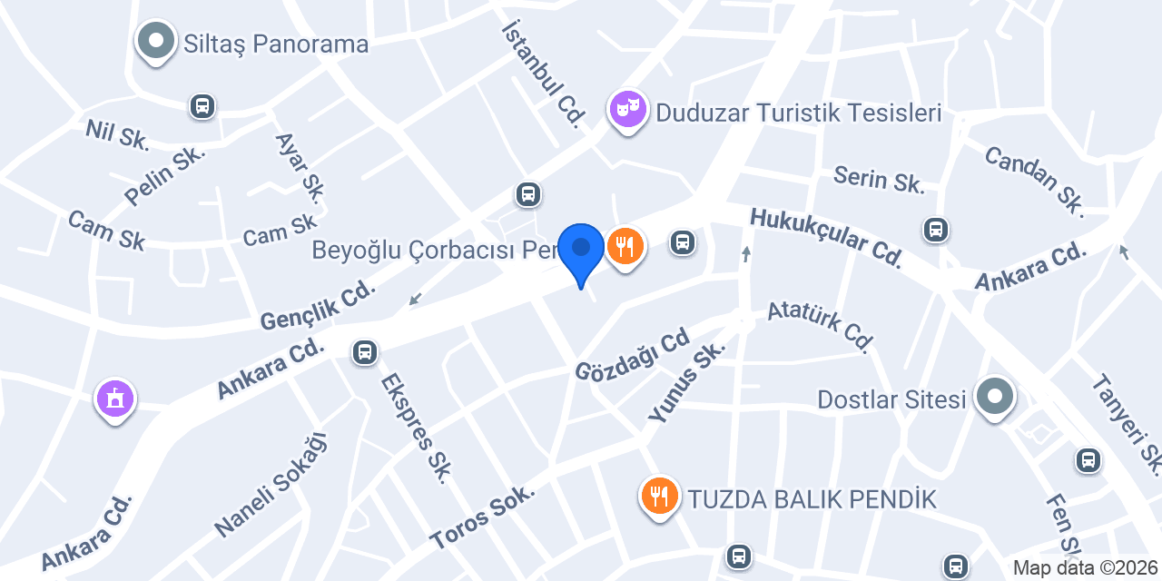 Laparoskopi Hastanesi konumu