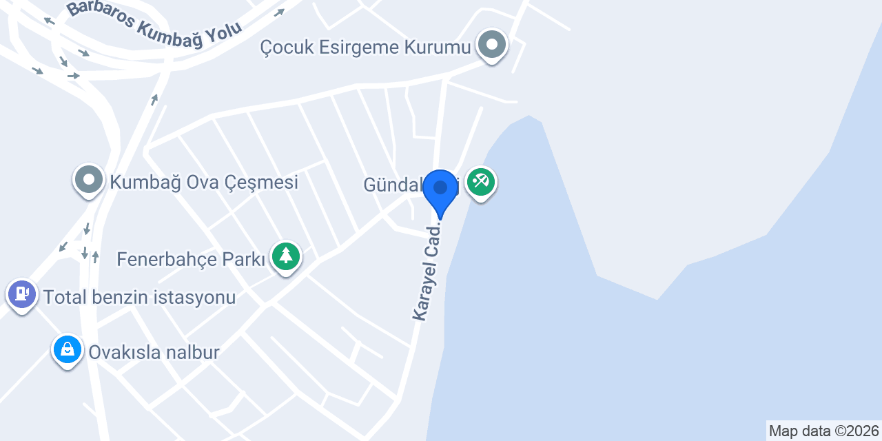 Kupa Beach & Lounge konumu