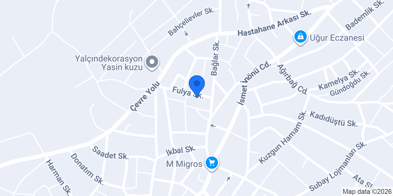 Malkara mobilya Dünyası konumu