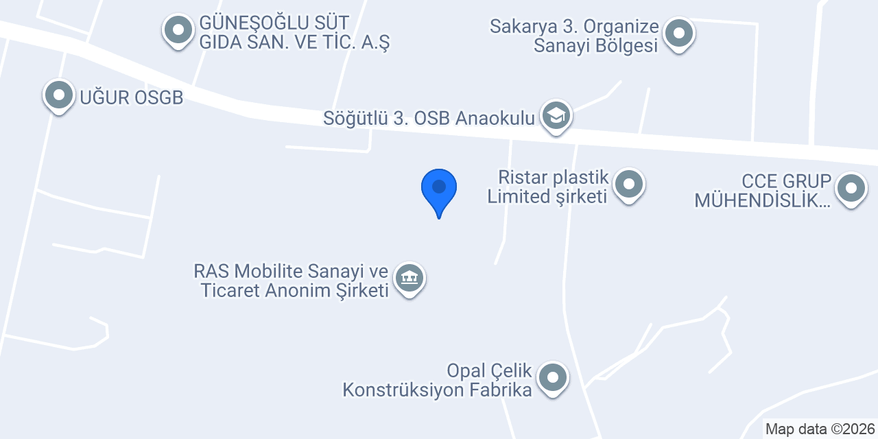 Sancak Tekstil konumu