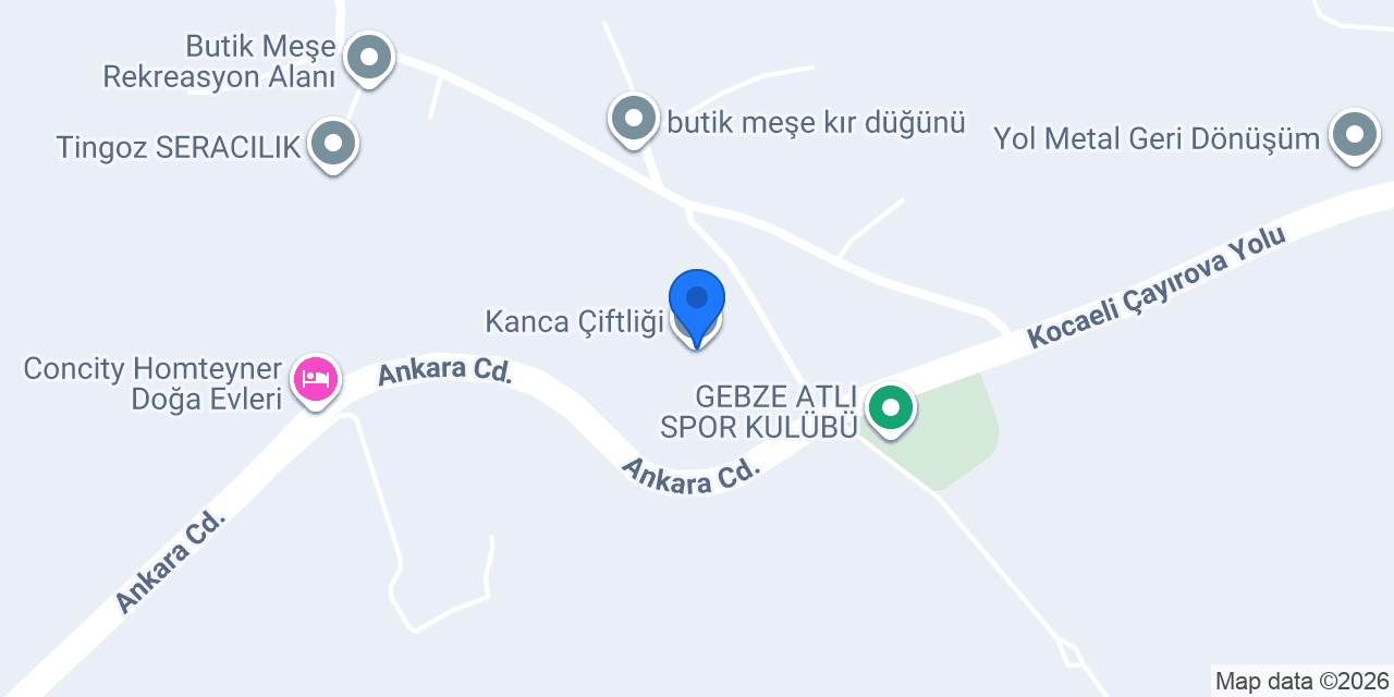 Kanca Çiftliği konumu