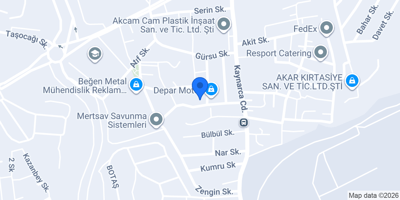 Kardelen Bay & Bayan Terzi konumu