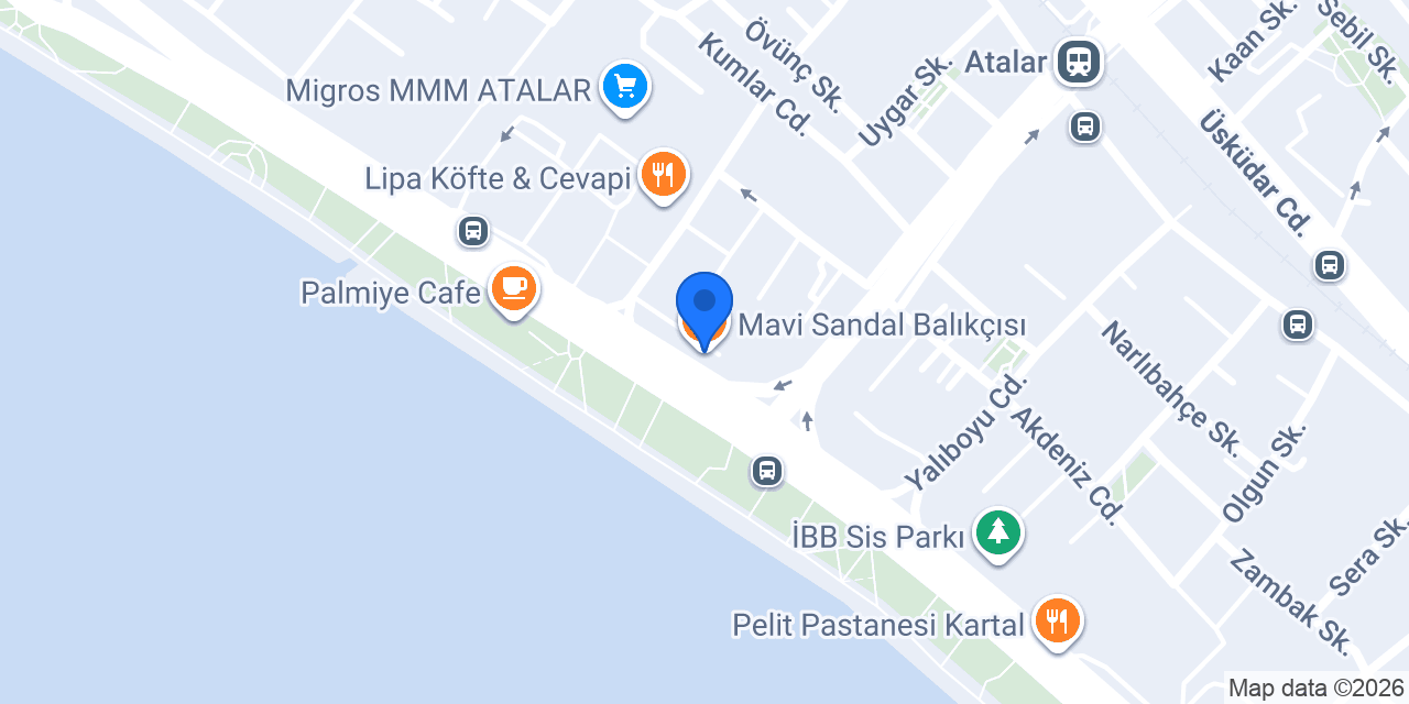 Mavi Sandal Balıkçısı konumu