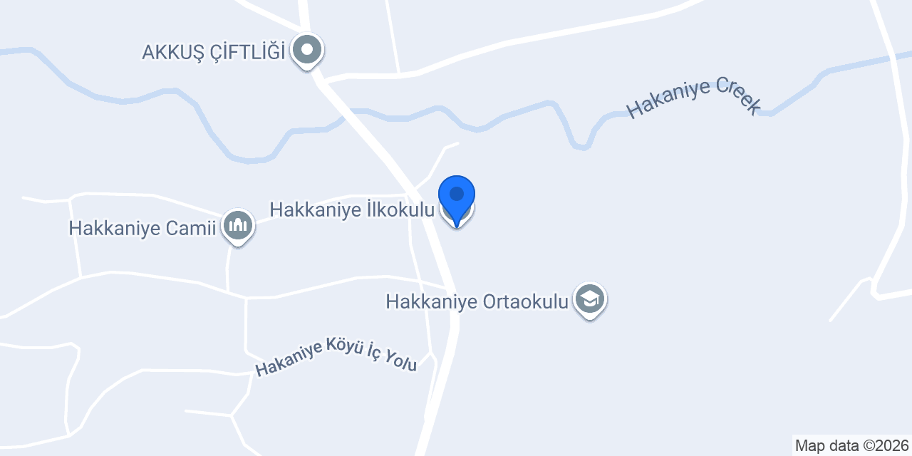 Hakkaniye İlkokulu konumu