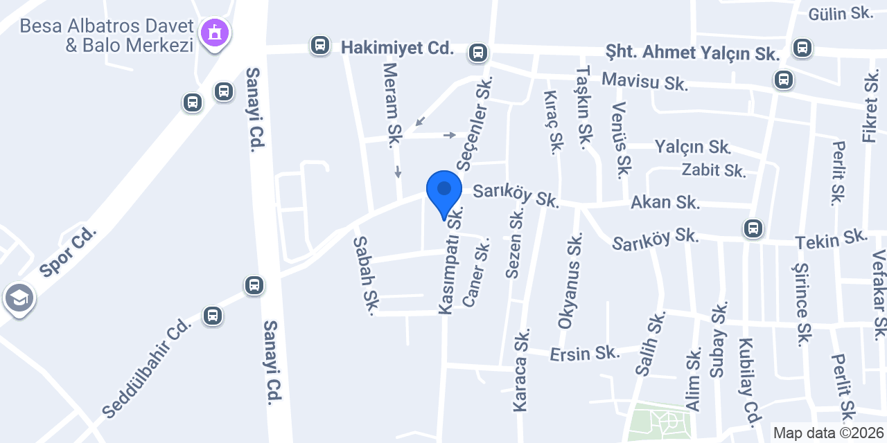 Callisto İtalyan Boya konumu