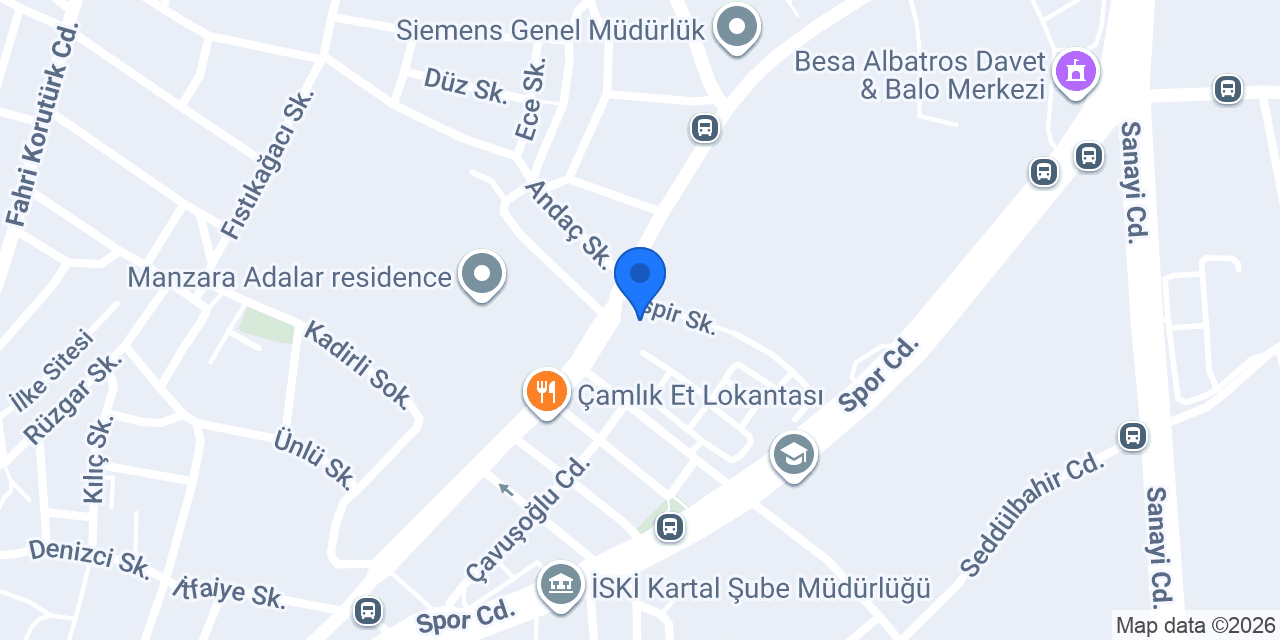 Ayk Sofa konumu