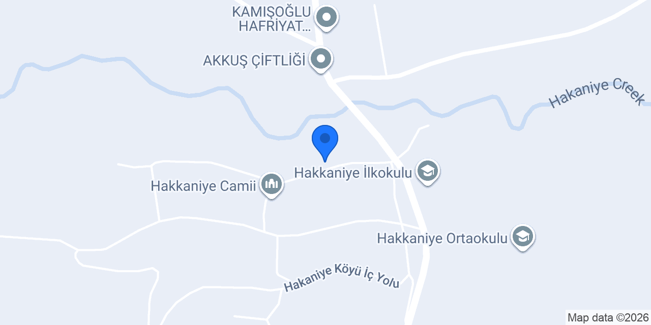 Hakkâniye Muhtarlığı konumu