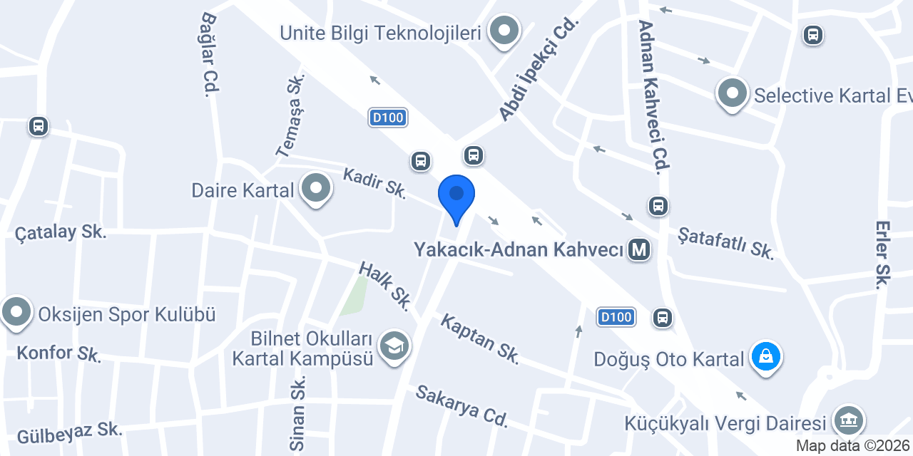 Ateq Ic ve Dış Tic.Ltd.Şti konumu