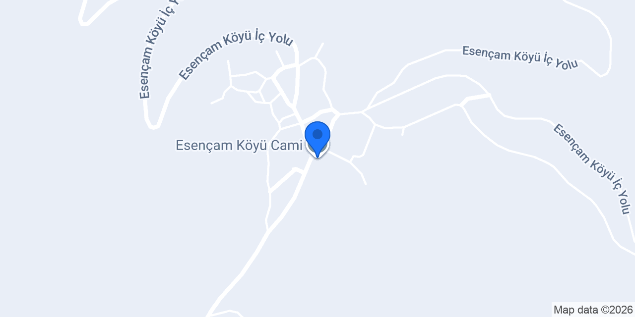 Esençam Köyü Muhtarlığı konumu