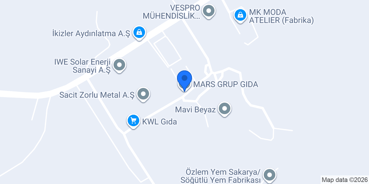 MARS GRUP GIDA konumu