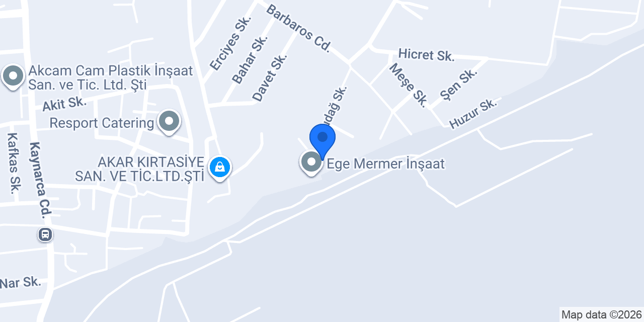 Sera Mermer Granit konumu