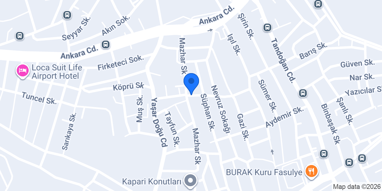 UNKAB ELEKTRİK konumu