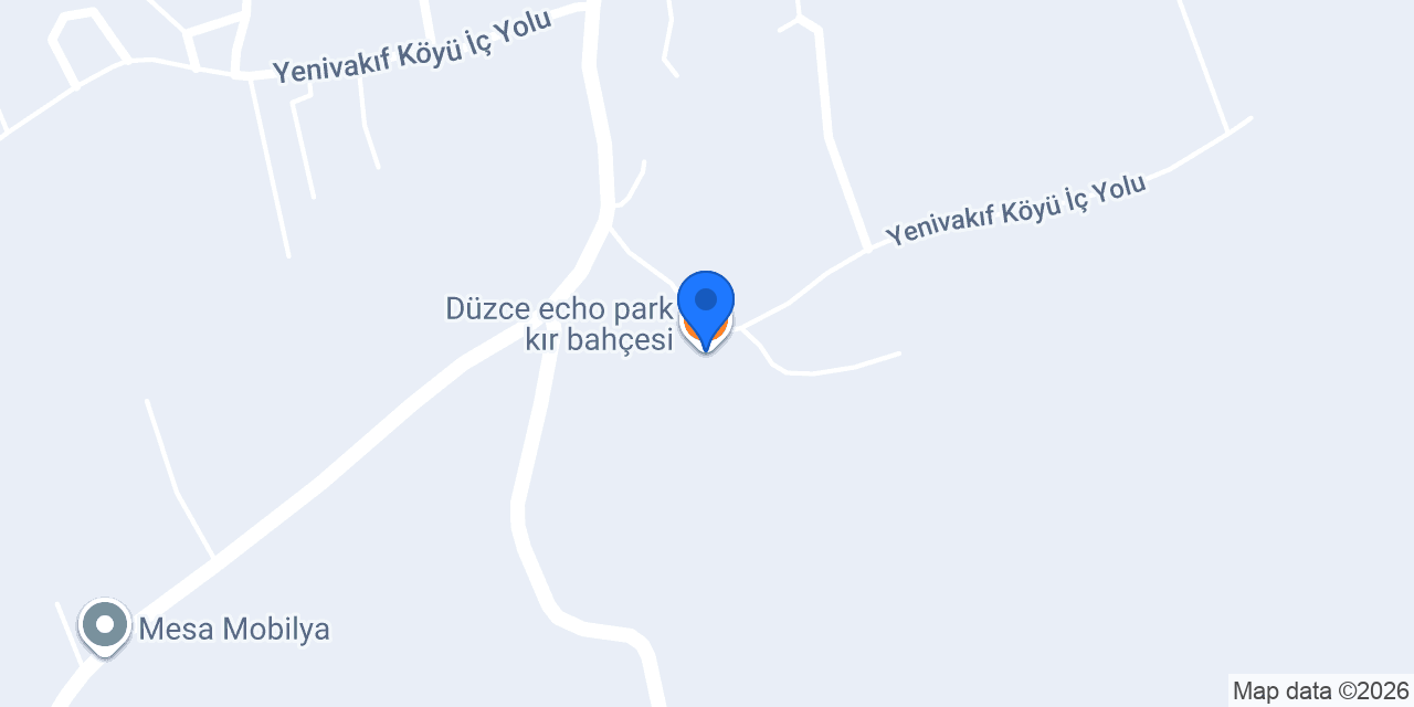 Düzce echo park kır bahçesi konumu