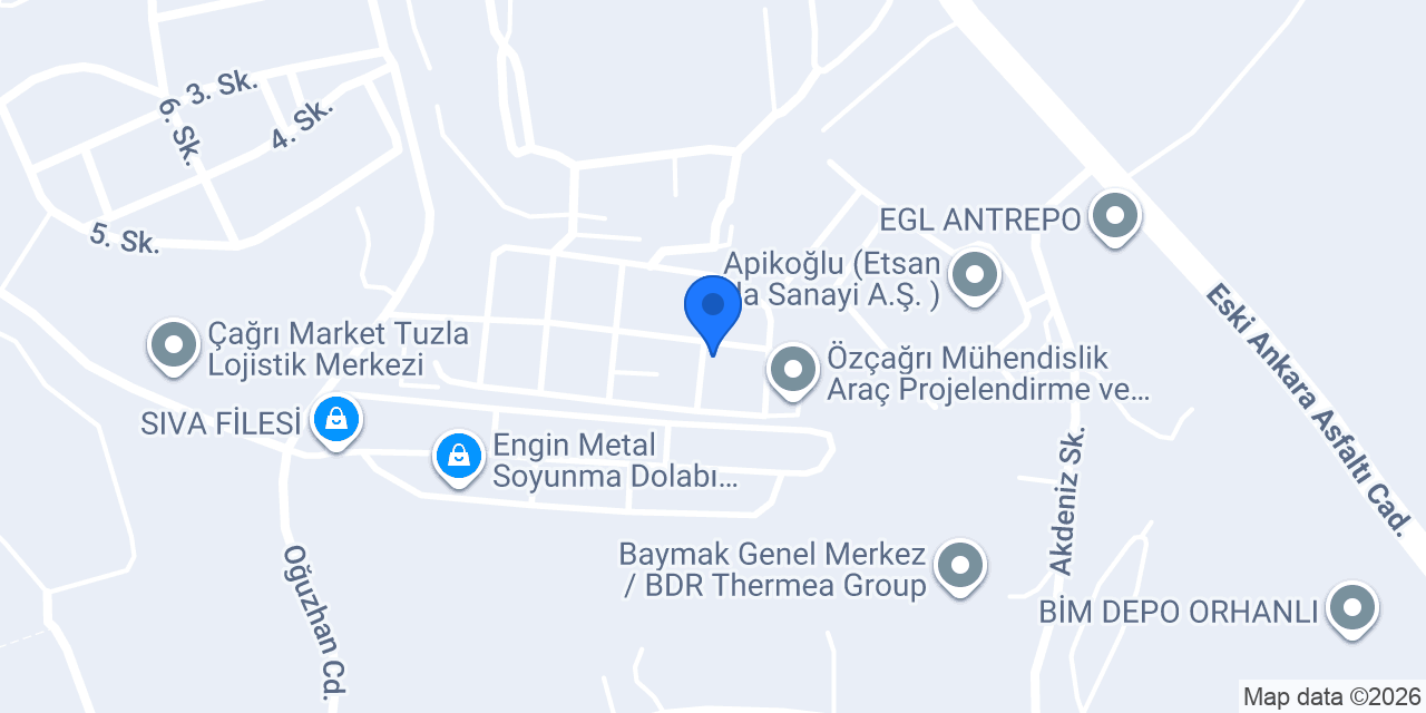 Ata Kauçuk konumu