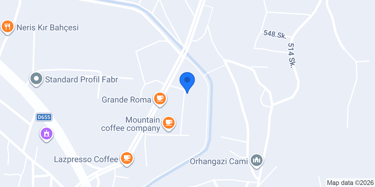 British TOWN Düzce Şubesi konumu