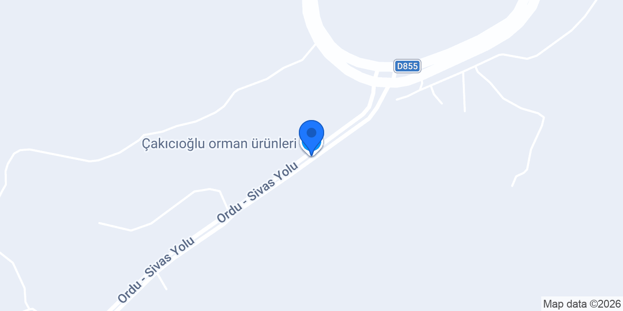 Çakıcıoğlu orman ürünleri konumu