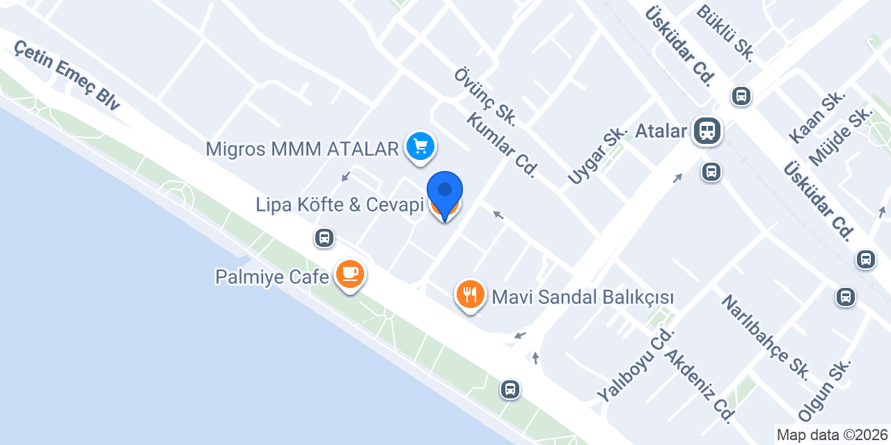 Lipa Köfte & Cevapi konumu