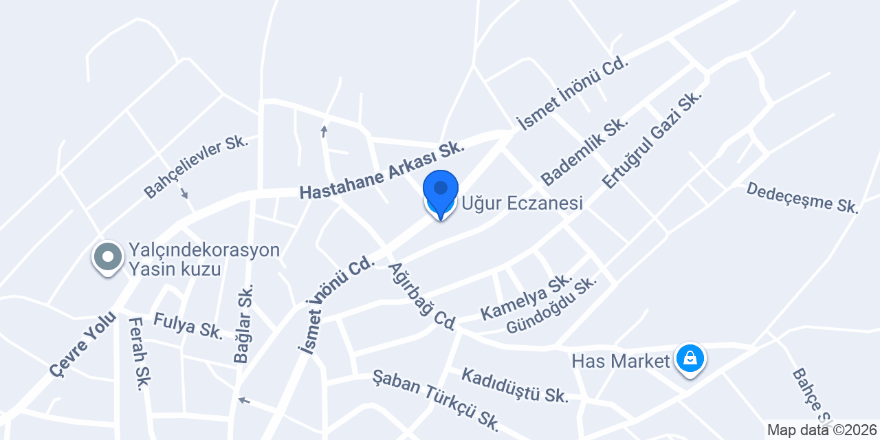 POLEN ECZANESİ konumu