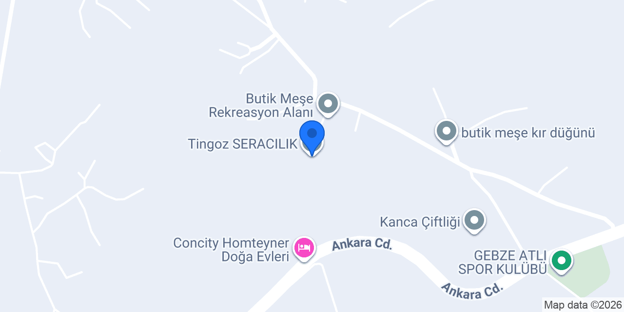 Tingoz SERACILIK konumu