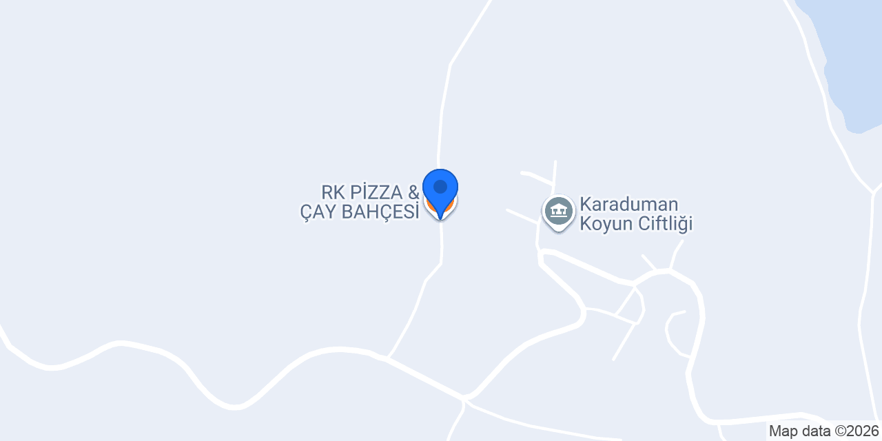 RK PİZZA & ÇAY BAHÇESİ konumu