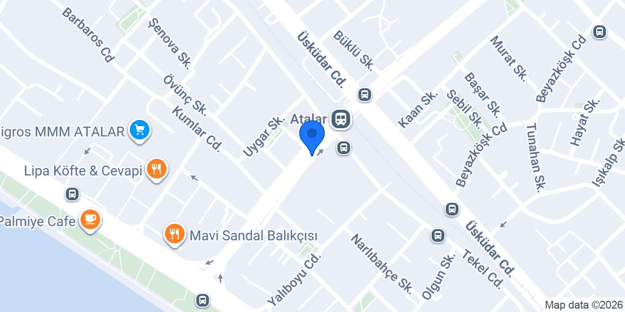 Akşar Taksi konumu