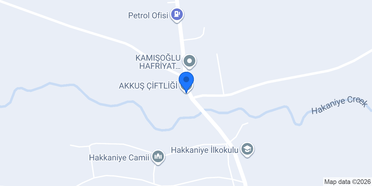AKKUŞ ÇİFTLİĞİ konumu