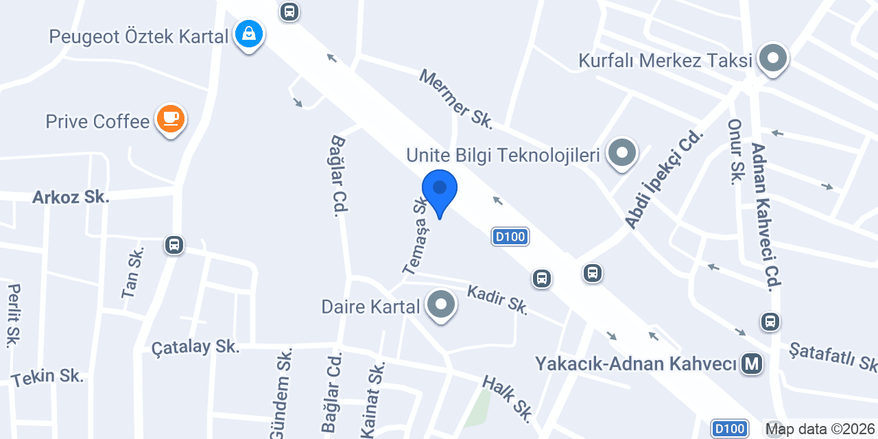Boşnak Cafe & Pastane konumu