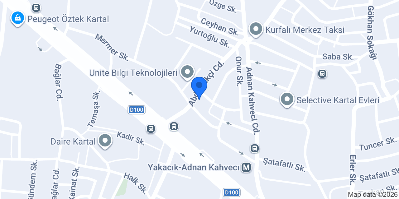ACK YAPI DENETİM konumu