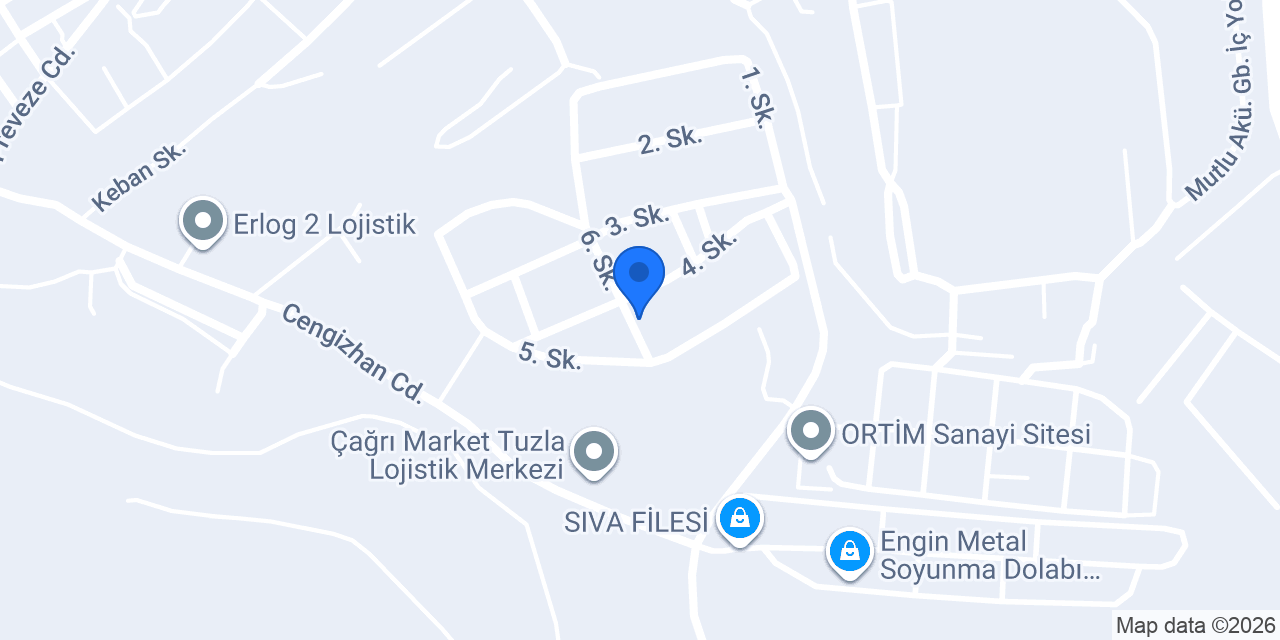 Cesamets konumu