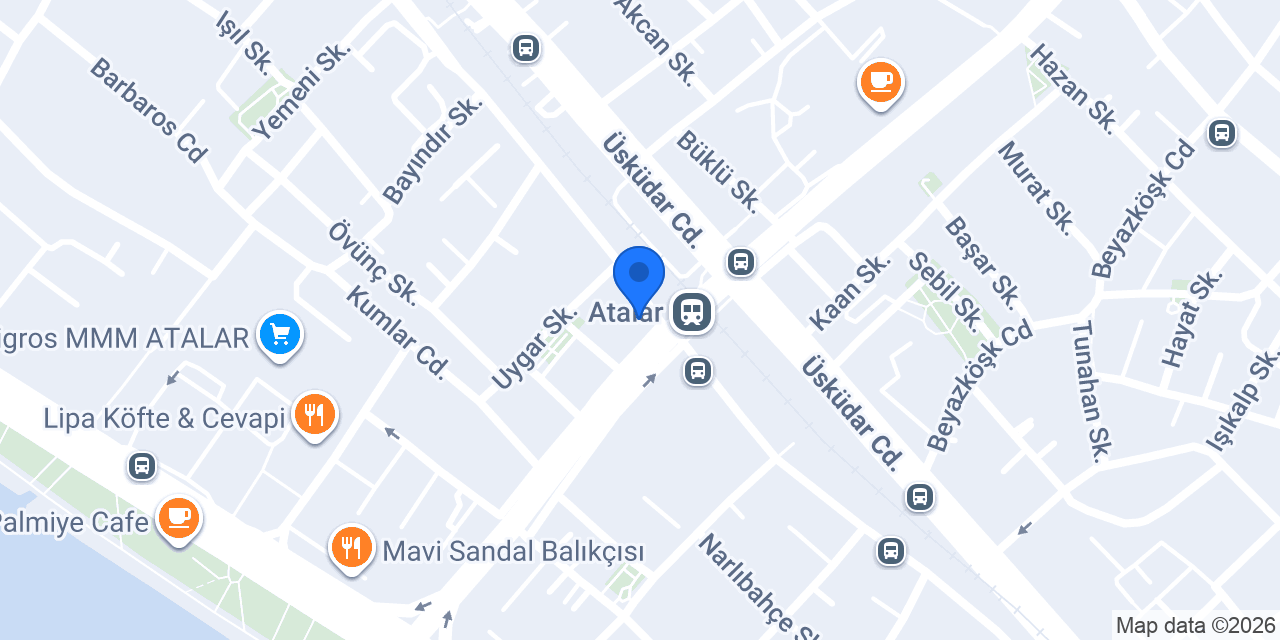 Seven Dürüm Atalar konumu