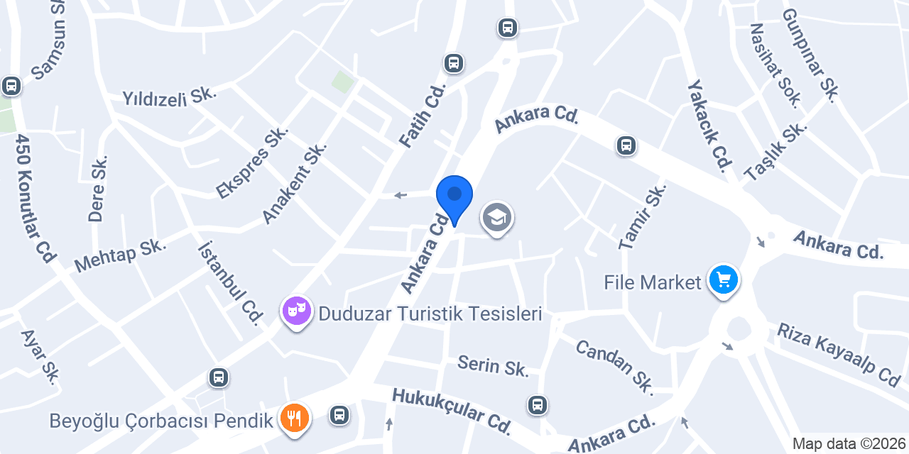 Askent Erkek Kuaförü konumu