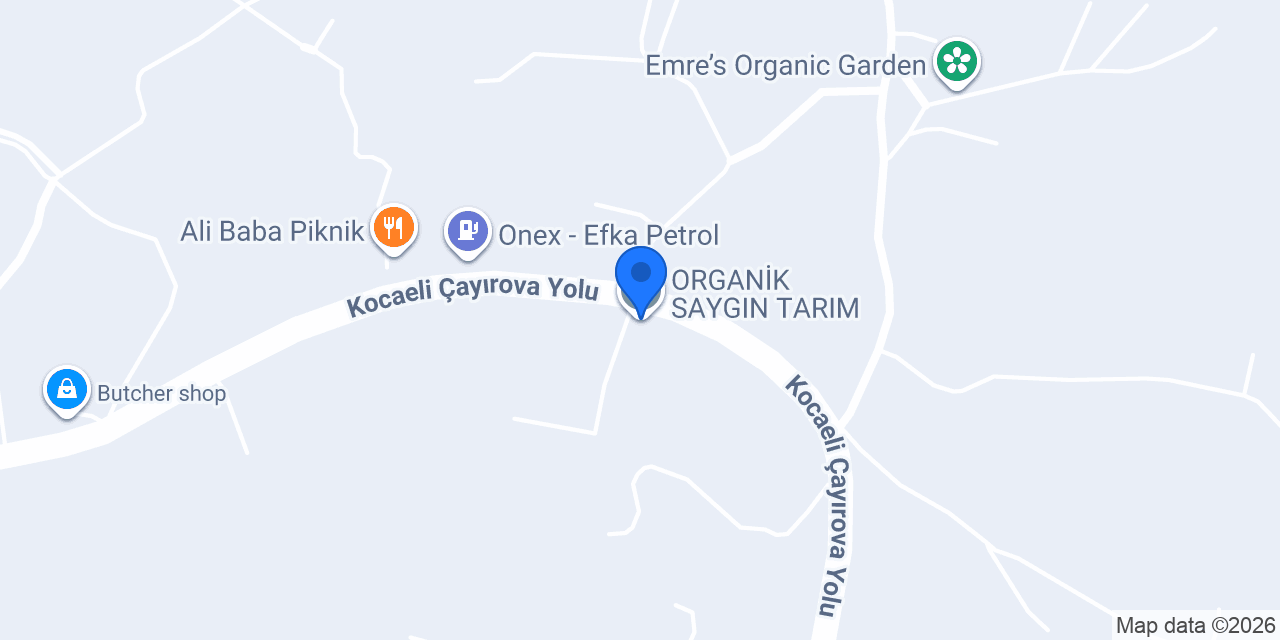 ORGANİK SAYGIN TARIM konumu