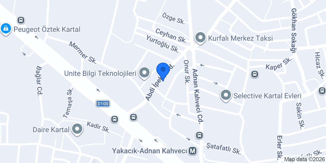 Özdemir Yapı Ürünleri konumu
