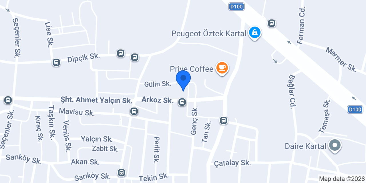 Dalgıç elektrik Kartal konumu