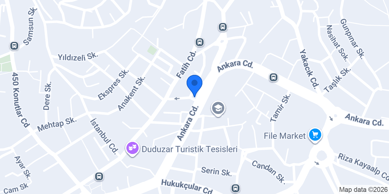 Öz Rızaoğlu Rent A Car konumu