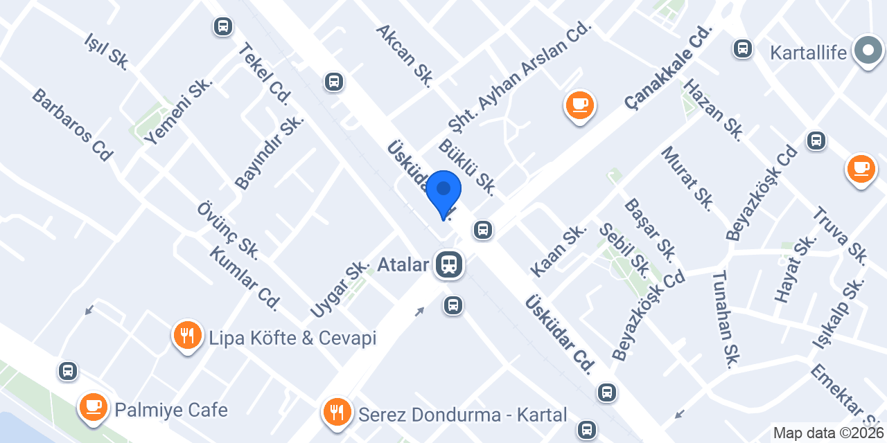 VitrA - Artema - Neslibey Demirhan Yapı Kartal konumu
