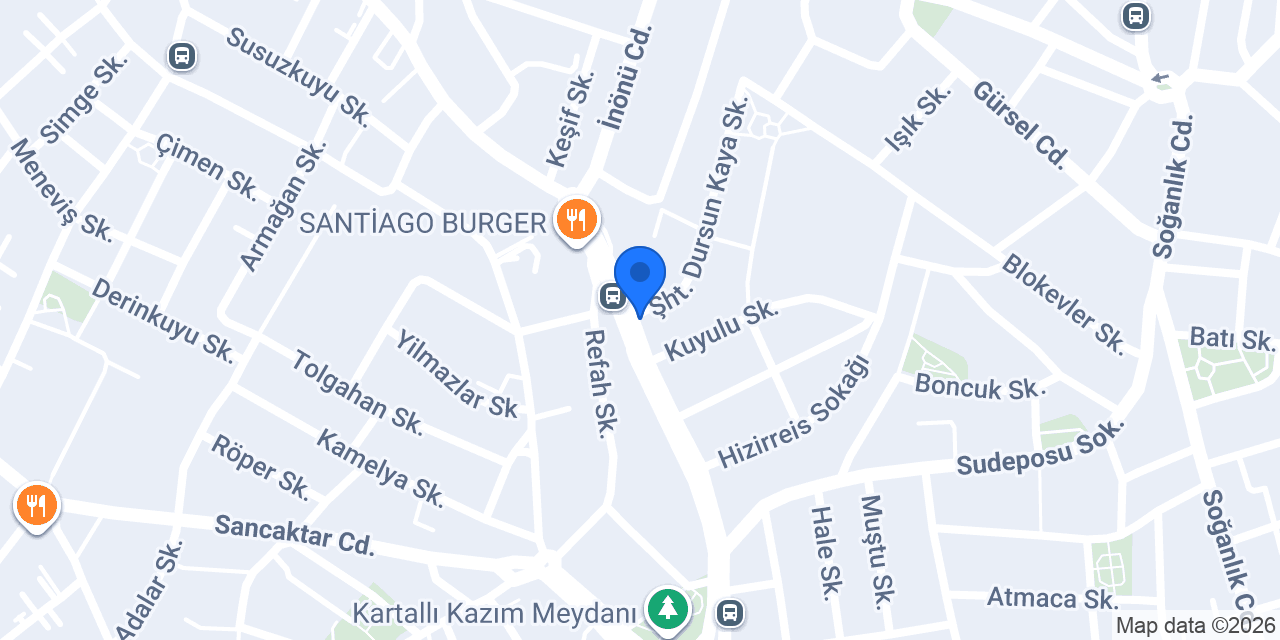 Daire Art Studio konumu