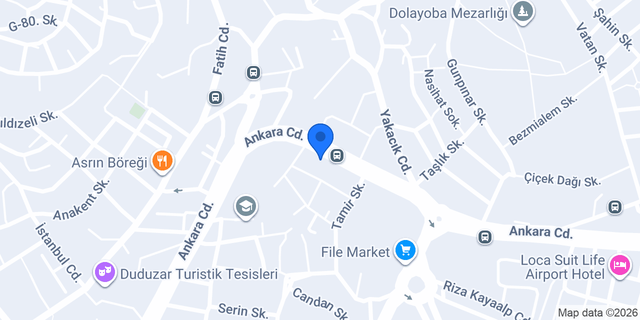 Abdurrahmanoğlu Yapı Market ve İnşaat Malz. San. Tic. Ltd. Şti. konumu