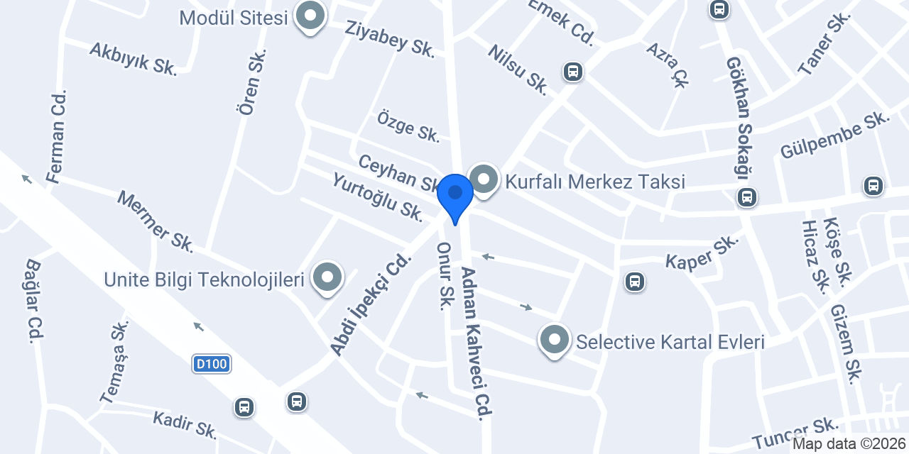 Özgül Pastanesi konumu