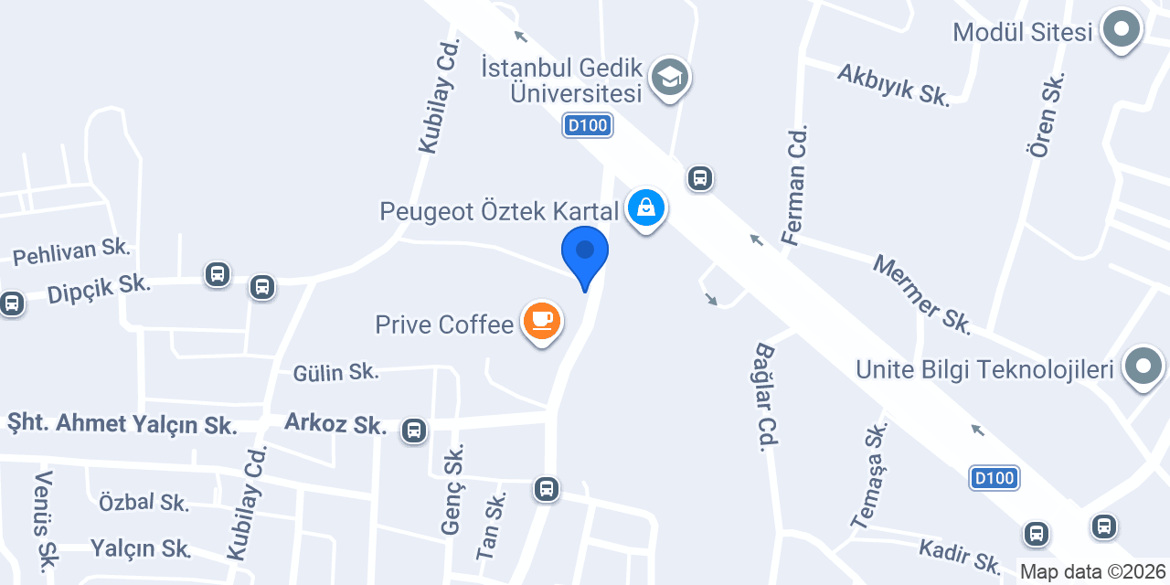 Mutluluk Eczanesi konumu