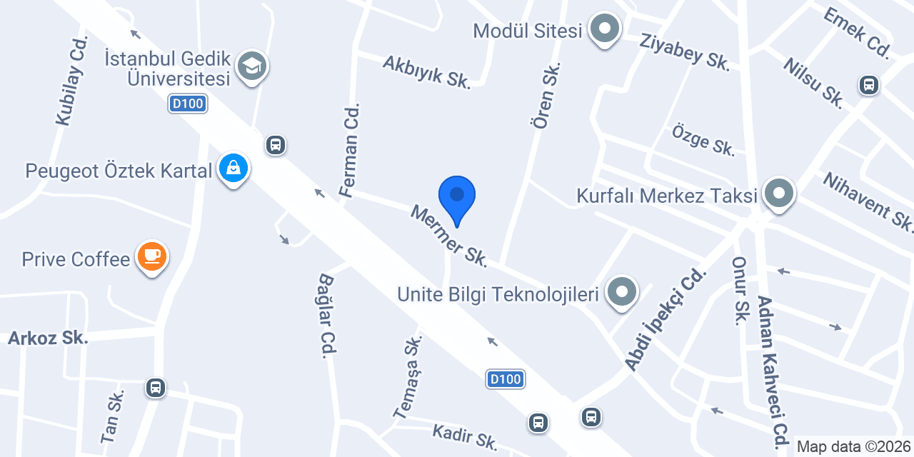 Aktürk Law konumu