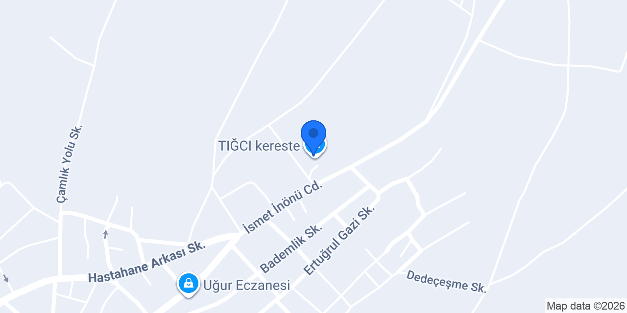 TIĞCI kereste konumu